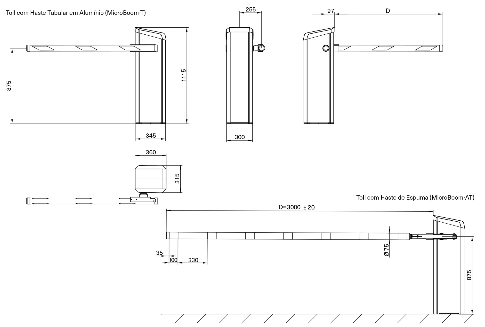 Cancela Microdrive Toll
