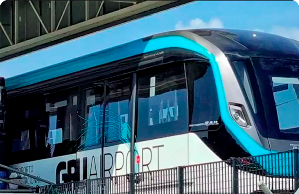 Conheça a solução em mobilidade People Mover: o Aeromóvel do Aeroporto de Guarulhos